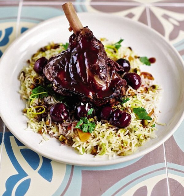 Zereshk Polo Lamb Shank